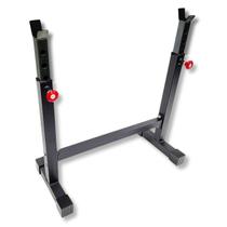 Suporte Barra Rosca Regulável Bíceps Academia Musculação