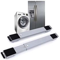 Suporte Base Ajustável De Geladeira Máquina Lavar E Fogão Com Rodinhas Para Móveis Móvel Até 200Kg Suporte Base Ajustável De Geladeira Máquina Lavar E Fogão Com Rodinhas Para Móveis Móvel Até 200Kg