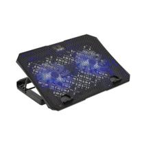 Suporte Base Cooler Para Notebook Twister Com 2 Fans Ventoinhas Led Azul E Usb Hub Preto Azul Suporte Base Cooler Para Notebook Twister Com 2 Fans Ventoinhas Led Azul E Usb Hub Preto Azul