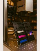 Suporte Base Gabarito Gravação Fiber Laser Mini Fiber Para Chaveiro Abridor Pé de Galinha Suporte Base Gabarito Gravação Fiber Laser Mini Fiber Para Chaveiro Abridor Pé de Galinha