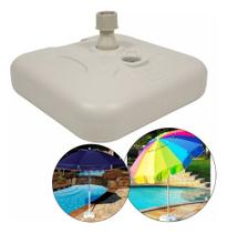 Suporte Base Ombrelone Plástico Água Ou Areia 18kg Bel