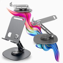 Suporte Base Para Celular E Tablet Alumínio Rotação 360 Graus Suporte Base Para Celular E Tablet Alumínio Rotação 360 Graus