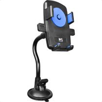 Suporte Base Para Celular Gps de Carro Articulavel 360 Trava e Ventosa Segura