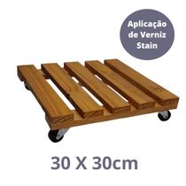 Suporte Base Para Vaso E Botijão Gás 30x30cm Com Rodinhas Suporte Base Para Vaso E Botijão Gás 30x30cm Com Rodinhas