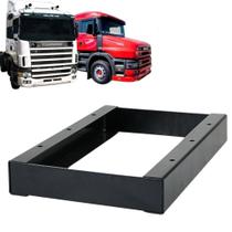 Suporte / Base Rebaixe Banco Compatível Scania 124 Altura 70mm