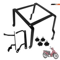 Suporte Baú Carga Motoboy Biz 125/110 - Cromoforte