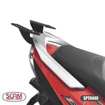 Suporte Baú Honda Elite 125 Traseiro Superior Moto Scam
