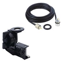 Suporte Bi-articulado Calha Para Antenas Cabo Coaxial 5,5 Metros Com Conectores Aquário