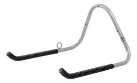 suporte bicicleta de parede horizontal cinza altmayer al05 suporte bicicleta de parede horizontal cinza altmayer al05