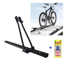 Suporte Bicicleta Rack De Teto Transbike Calha + Cheirinho