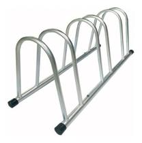 Suporte Bike Bicicleta Bicicletário 3 Vagas Piso Chão