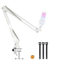Suporte Boom Arm para microfone HyperX Quadcast S - branco Suporte Boom Arm para microfone HyperX Quadcast S - branco