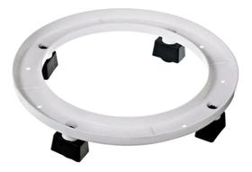 Suporte Botijão de Gás C/ Rodas Branco 28,5x5Cm 013 Nitron