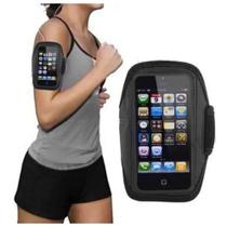 Suporte Braçadeira Ambrand Celular Universal Corrida - Preta - MKB Suporte Braçadeira Ambrand Celular Universal Corrida - Preta - MKB