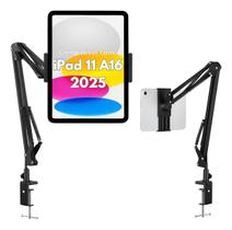 Suporte Braço Articulado Para iPad 11 A16 A3356 A3354 A3355 Suporte Braço Articulado Para iPad 11 A16 A3356 A3354 A3355