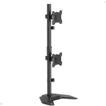 Suporte Braço Articulado Vertical Base De Mesa Para Monitor Duplo 14 A 32 Polegadas - 2 Monitores Tfs-v2
