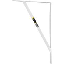 Suporte Braço Parede Mão Francesa Branca 40x25mm Tradestar Suporte Braço Parede Mão Francesa Branca 40x25mm Tradestar