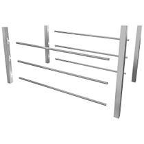 Suporte C/pontas De Inox Tamanho 75 CM CM Churrasqueira