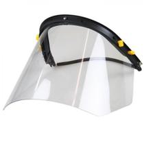 Suporte c/visor incolor p/capacete carbografite ca25721