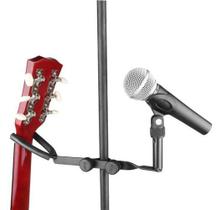 Suporte C8 Ask Duplo Para Microfone E Violino Cavaco Ukulele