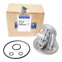 Suporte Cabeçote Filtro Óleo Lubrificante F250 4.2 MWM Silverado 4.2 MWM GMC 3500 6150 4.2 MWM 6 Cilindros