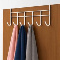 Suporte Cabide de Porta Com 6 Ganchos Organizador Multiuso Para Quarto Banheiro Cozinha Suporte Cabide de Porta Com 6 Ganchos Organizador Multiuso Para Quarto Banheiro Cozinha
