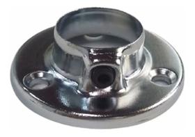 Suporte Cabideiro Com Trava P/tubo Redondo 25mm 08 Pçs+paraf Suporte Cabideiro Com Trava P/tubo Redondo 25mm 08 Pçs+paraf