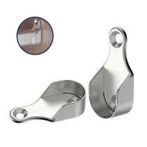 Suporte Cabideiro Oval Niquelado 20 Unidades