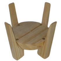 Suporte Cachepot de Mesa Vaso Planta Luxo Médio Suporte Cachepot de Mesa Vaso Planta Luxo Médio