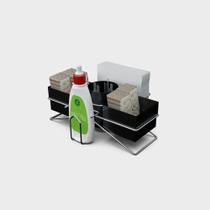 Suporte Café Porta Sachês De Chás Açúcares Colheres Aço Cromado