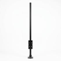 Suporte câmera sensor barreira cftv infra Iva Segurança 1 metro prolongador universal articulado dome câmeras movimento prateado suportes 1,0m