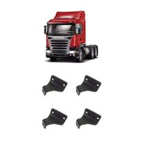 Suporte Cano Turbina 1435556 Caminhao Scania Cara Chata 4Pcs