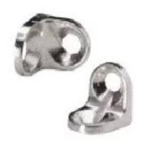 Suporte Cant. 13x13mm Prateleira Maciça Niquelada 50pçs Suporte Cant. 13x13mm Prateleira Maciça Niquelada 50pçs