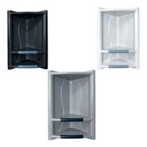 Suporte Cantoneira 03 Prateleiras Porta Shampoo Arqplast