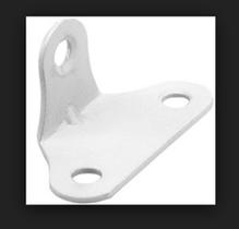 Suporte Cantoneira Fixação 722 Branca 03 Furos 06 Pçs .(892)