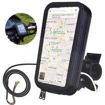Suporte Capa com carregador para Moto