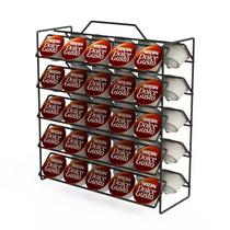 Suporte Cápsula Café Dolce Gusto 50 unidades Epóxi Aramado Preto