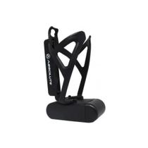 Suporte Caramanhola com Kit Ferramentas Preto Canivete e Espátulas Garrafa