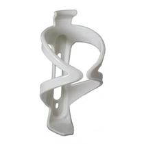 Suporte Caramanhola Garrafa Nylon Bike Branco S/Parafusos
