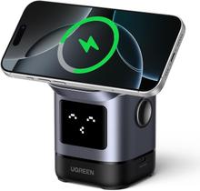 Suporte Carregador Sem Fio Magnético Indução 2 Em 1 15W Qi2 Suporte Carregador Sem Fio Magnético Indução 2 Em 1 15W Qi2