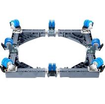 Suporte, Carrinho 8 Rodas p/Geladeira, Refrigerador Side By Side Samsung, Lava e Seca Brastemp, Electrolux, Midea, Philco, LG, 56 - 91 cm X 50 - 85 cm