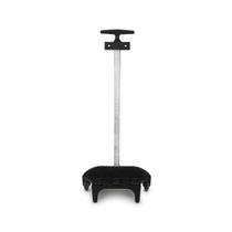 Suporte carrinho avulso mochila mala 1 T haste aluminio 45cm - Preto