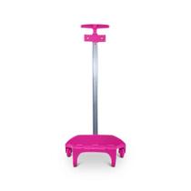 Suporte Carrinho Avulso para Mochila 45cm puxador 1 Haste T Alça Aluminio