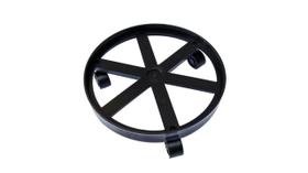 Suporte carrinho botijão gás vaso de plantas preto micromax Suporte carrinho botijão gás vaso de plantas preto micromax