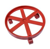 Suporte carrinho botijão gás vaso de plantas vermel micromax Suporte carrinho botijão gás vaso de plantas vermel micromax