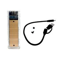 Suporte Case Com Interface Tipo-C Compatível Usb 3.1 E 3.0 2000mb/s Velocidade 10gbps Suporte Case Com Interface Tipo-C Compatível Usb 3.1 E 3.0 2000mb/s Velocidade 10gbps