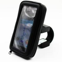 Suporte Case Impermeável 360 Moto Fixo Retrovisor SP-C23S - Exbom