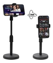 Suporte Celular Articulado Mesa Selfie Multi Uso 360º - UTC variedades Suporte Celular Articulado Mesa Selfie Multi Uso 360º - UTC variedades