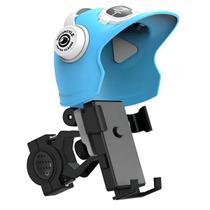 Suporte Celular Capacete Moto Proteção Solar E Chuva Oberon