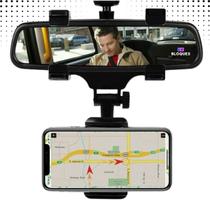Suporte Celular Carro Retrovisor Veicular Universal ate 7' para GPS Iphone O mais firme para carro !